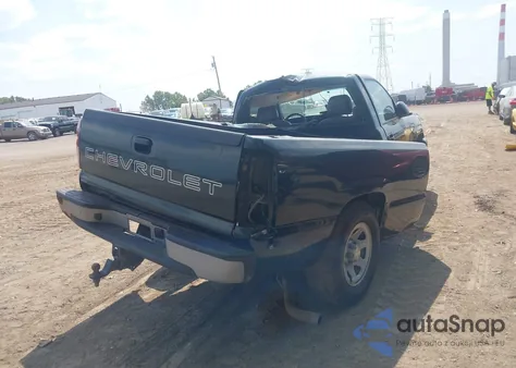 2006 Chevrolet Silverado 1500 Work Truck из США, поврежденный, VIN 1GCEC14X06Z121643